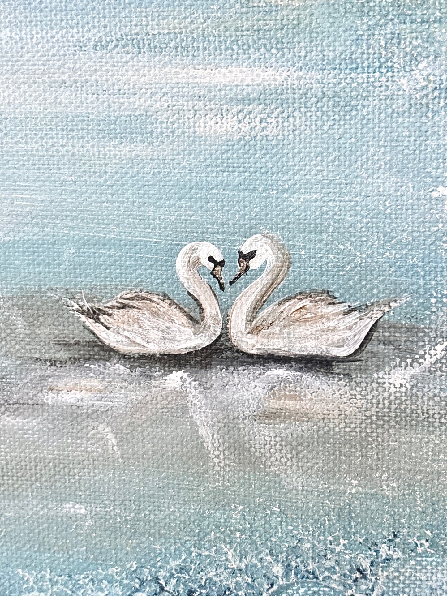 Swans of serenity - Original Painting