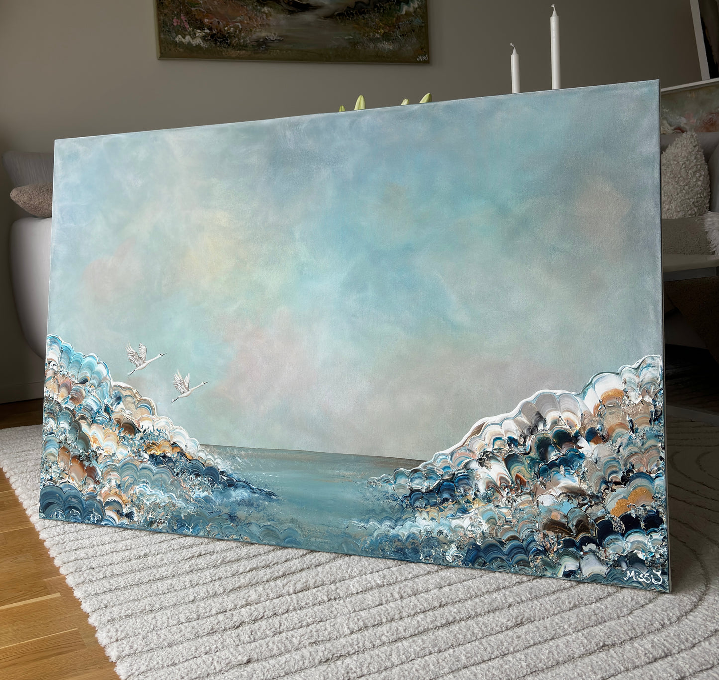 Wings of the sea - Original Painting